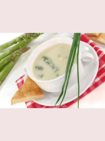 Rezept Spargelcremesuppe, Lecker Kochen mit Spargel, Spargelcremesuppe mit weißen oder grünen Spargel kochen