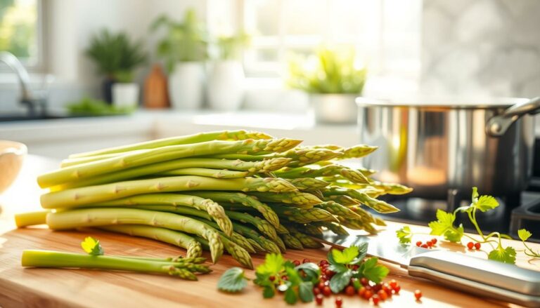 Spargel mit Kartoffeln